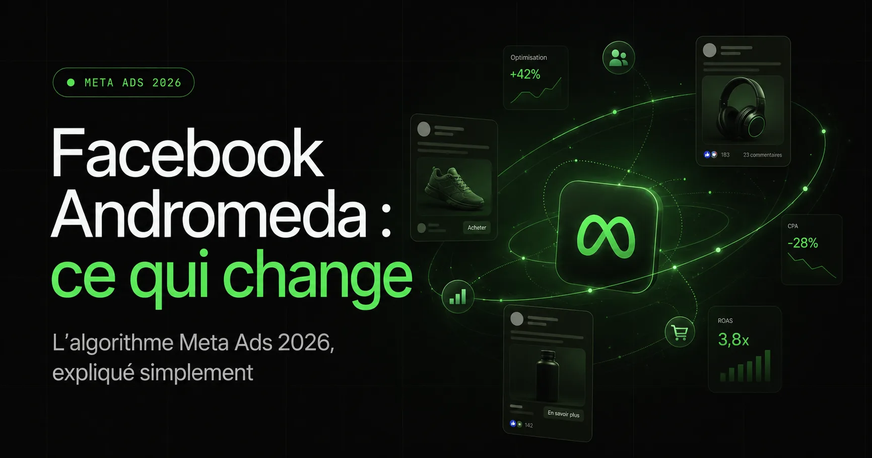 Facebook Andromeda : ce que la mise à jour Meta change pour vos publicités