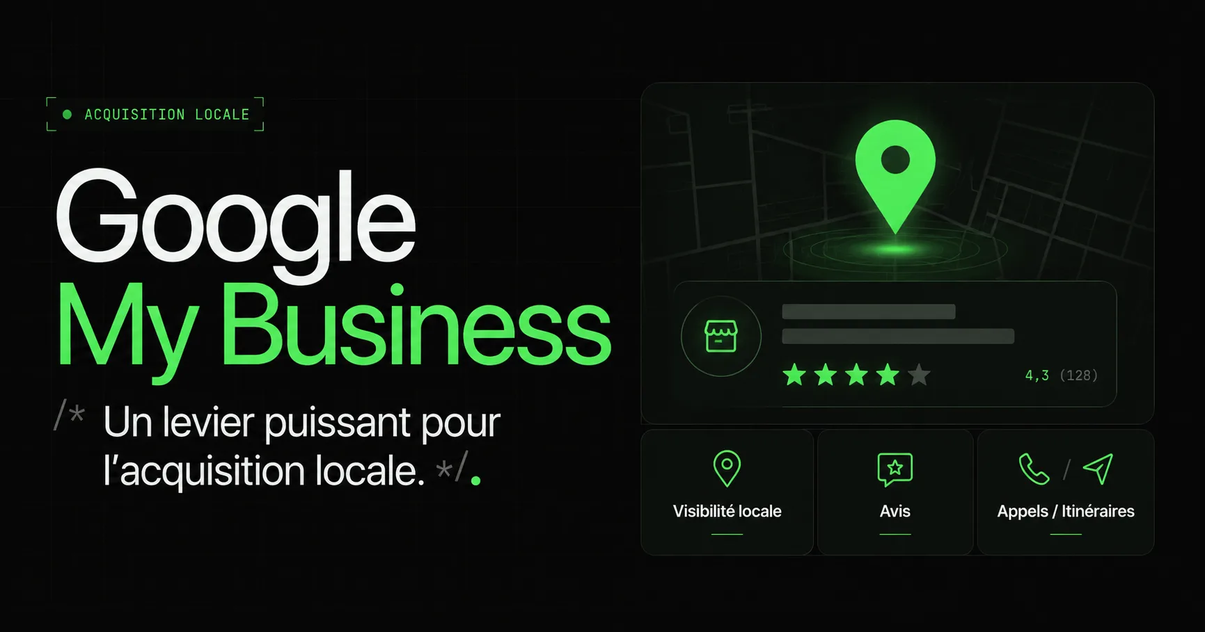 Google My Business : votre meilleur outil d'acquisition locale (et c'est gratuit)