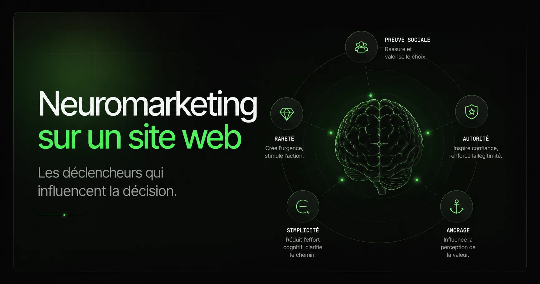 Neuromarketing web : les mécanismes psychologiques qui déclenchent l'action