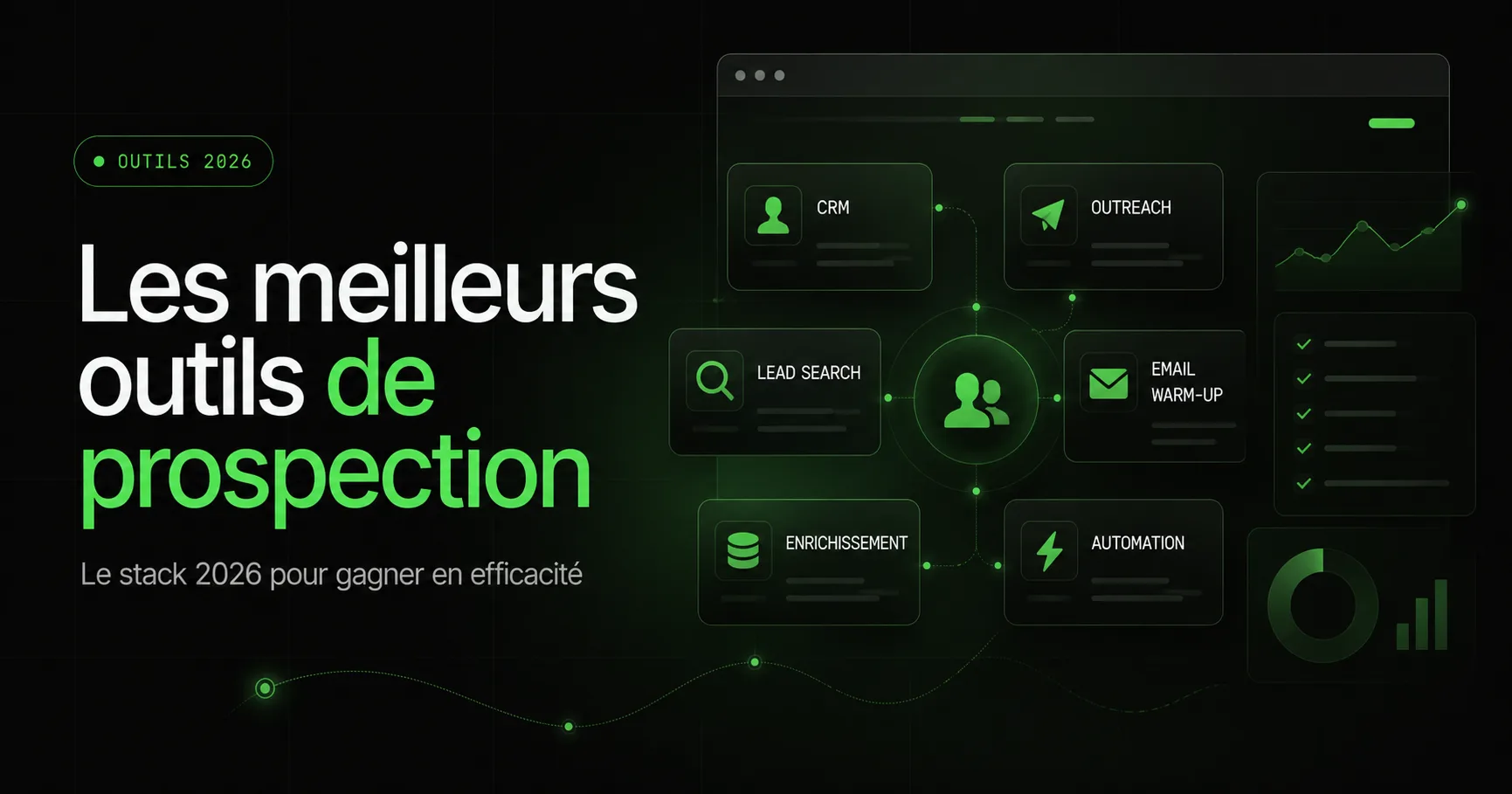 Les meilleurs outils de prospection commerciale en 2026 (comparatif honnête)