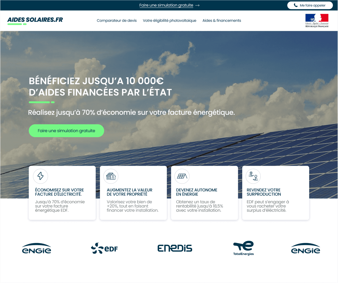 Aides Solaires