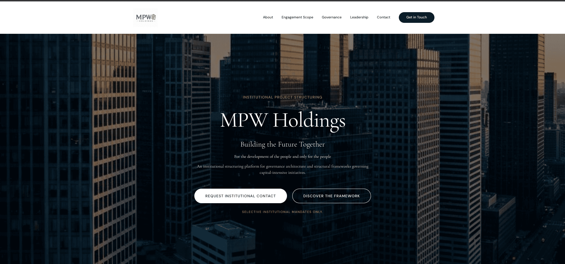 MPW Holdings